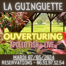 Ouverture Guinguette du Massillan le mardi 7 mai 2024