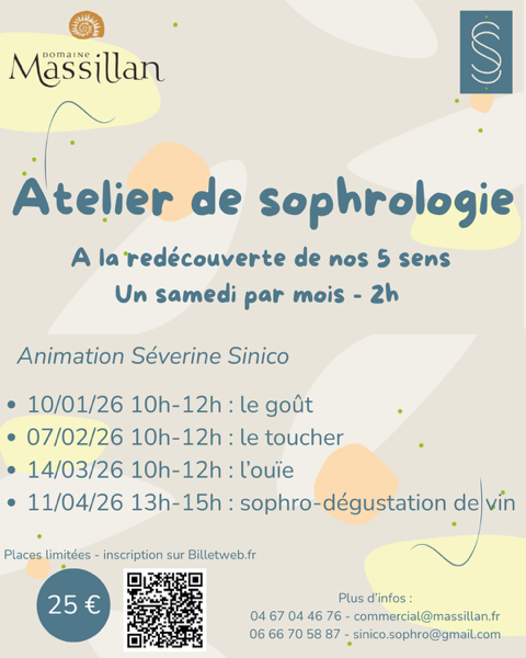 Ateliers Sophro – Prochaines dates 2026