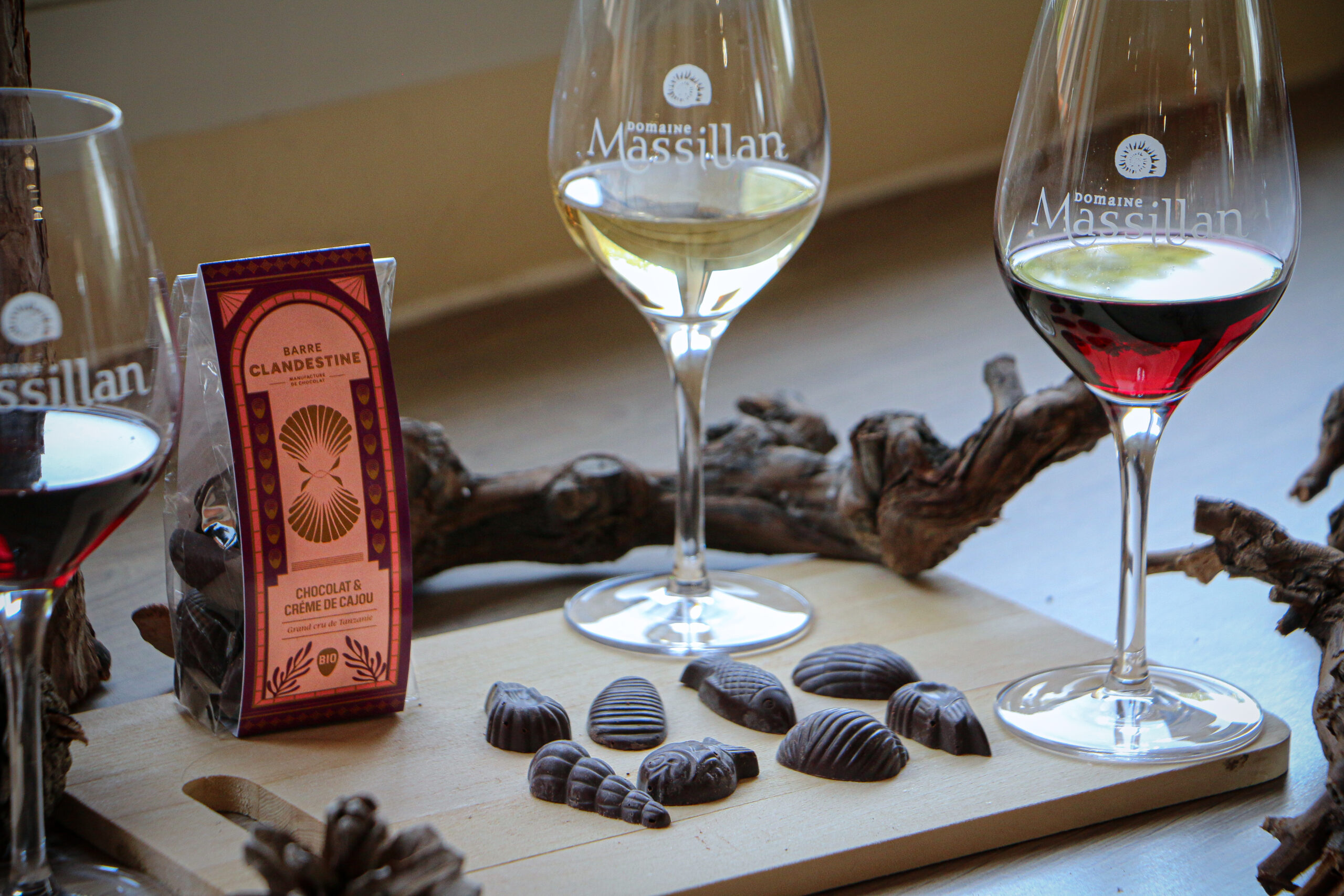 Atelier Accords chocolats et vins